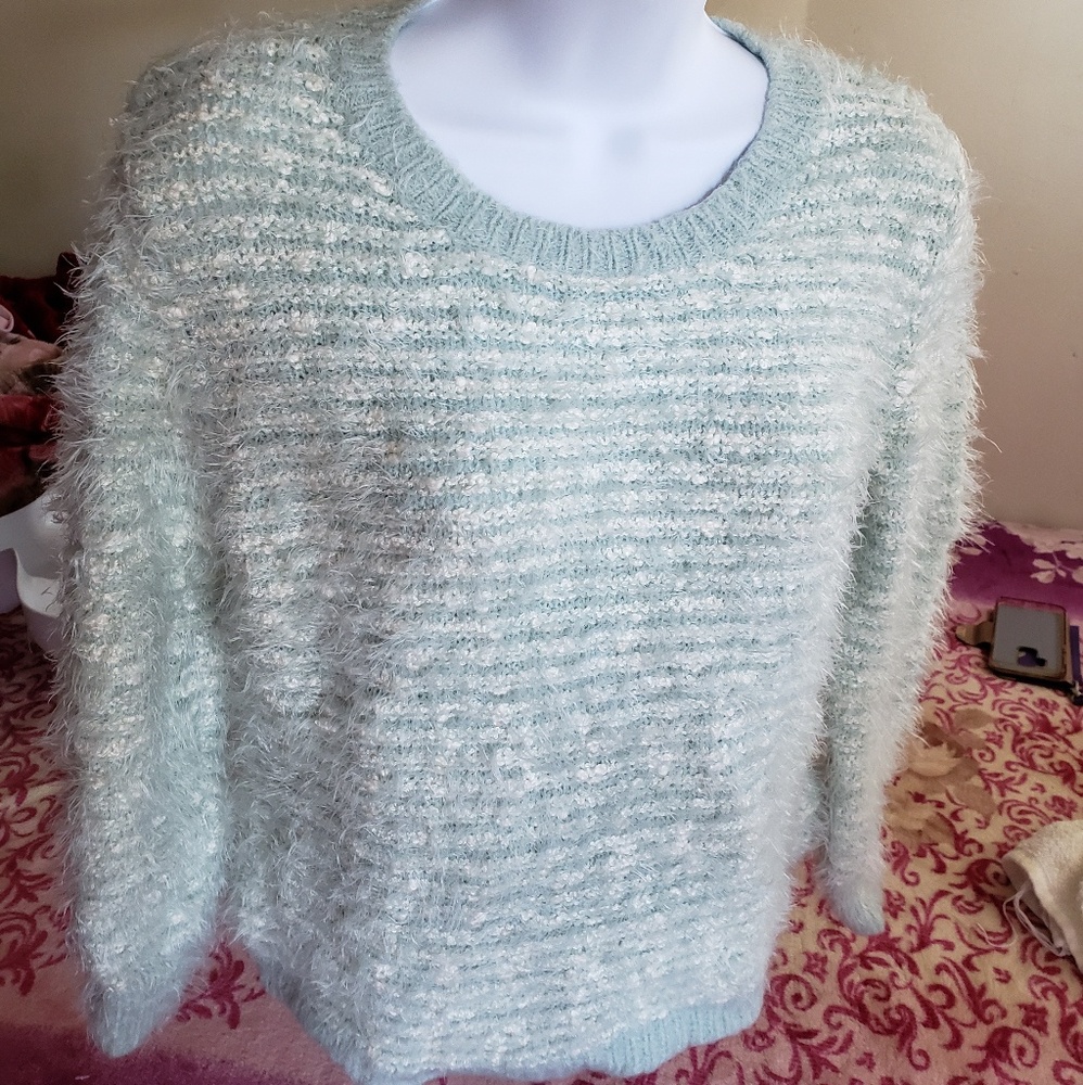 Fuzzy sweater